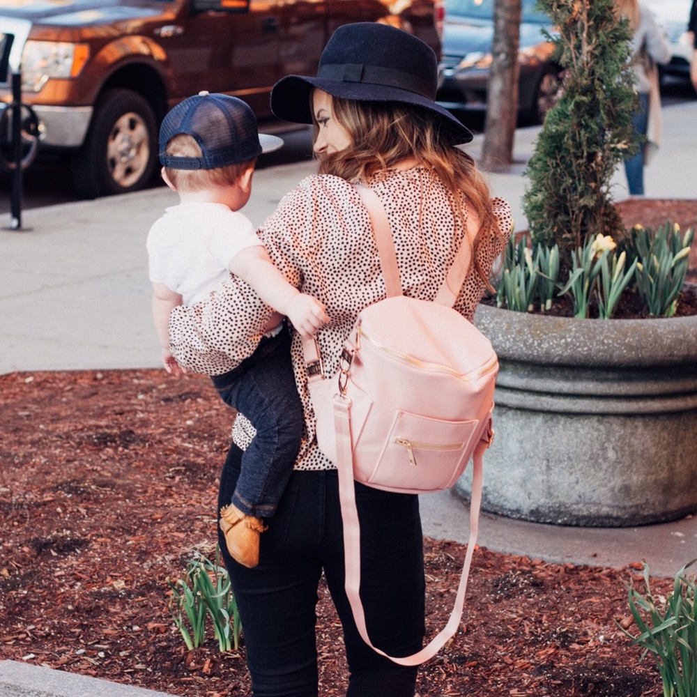 Fawn Design Mini Blush Diaper Bag